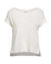 Crossley Woman T-shirt Beige Size L Linen In Beige