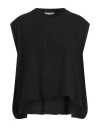 Crossley Woman T-shirt Black Size L Cotton In Black