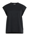 Crossley Woman T-shirt Black Size M Cotton