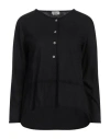 Crossley Woman T-shirt Black Size S Cotton In Black