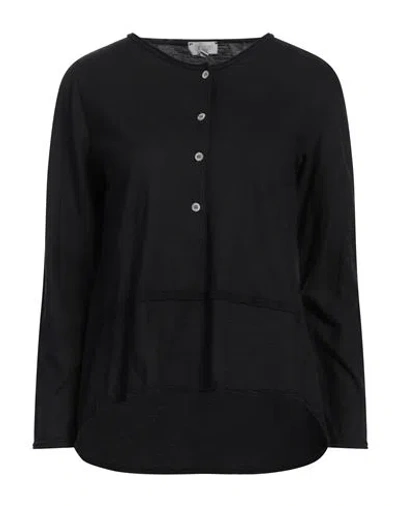 Crossley Woman T-shirt Black Size S Cotton
