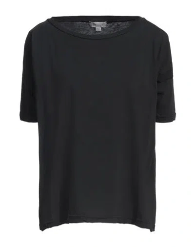 Crossley Woman T-shirt Black Size S Cotton