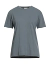 Crossley Woman T-shirt Charcoal Size S Cotton In Gray