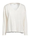 Crossley Woman T-shirt Ivory Size Xs Linen In White