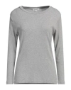 Crossley Woman T-shirt Light Grey Size Xs Cotton, Elastane In Grey