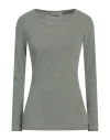 Crossley Woman T-shirt Military Green Size S Cotton