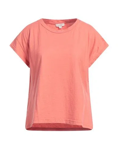 Crossley Woman T-shirt Salmon Pink Size Xs Cotton