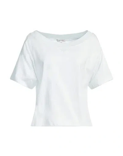 Crossley Woman T-shirt Sky Blue Size S Cotton
