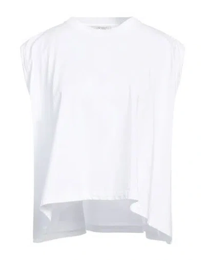 Crossley Woman T-shirt White Size Xs Cotton