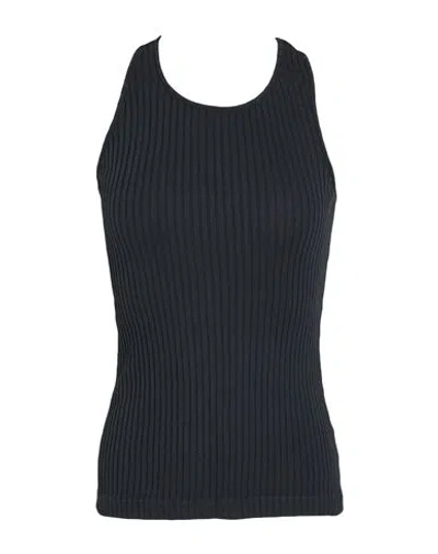 Crossley Woman Tank Top Black Size S Cotton