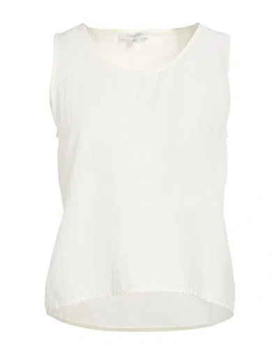 Crossley Woman Top Cream Size S Silk, Wool In White