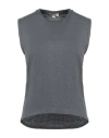 Crossley Woman Top Grey Size Xs Linen, Elastane