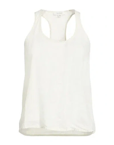 Crossley Woman Top Ivory Size Xs Linen In White