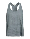 Crossley Woman Top Lead Size M Linen In Grey