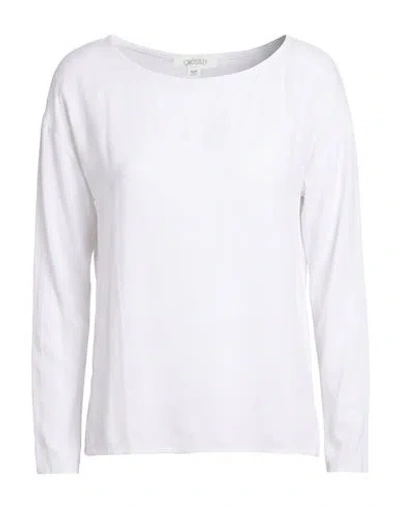 Crossley Woman Top White Size S Viscose