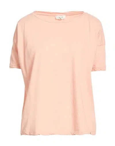 Crossley Woman T-shirt Apricot Size M Cotton In Pink
