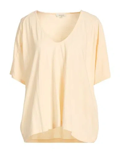 Crossley Woman T-shirt Apricot Size Xs Cotton In Neutral