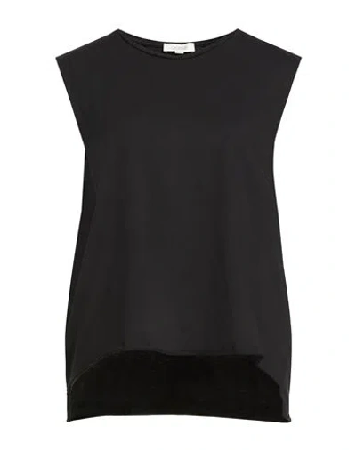 Crossley Woman T-shirt Black Size M Cotton