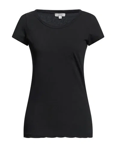 Crossley Woman T-shirt Black Size Xl Cotton