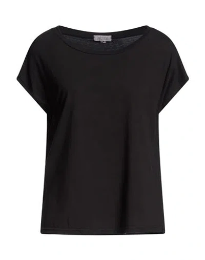 Crossley Woman T-shirt Black Size Xs Cotton