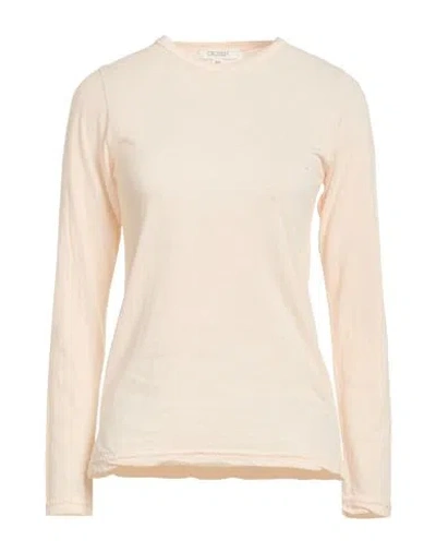 Crossley Woman T-shirt Blush Size S Cotton, Cashmere