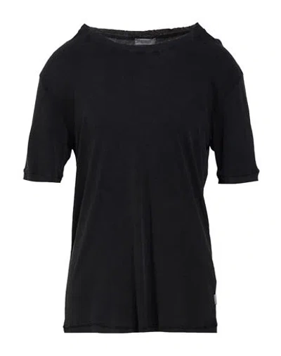 Crossley Woman T-shirt Charcoal Size L Cotton