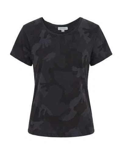 Crossley Woman T-shirt Charcoal Size Xs Cotton In Grey