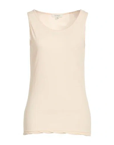 Crossley Woman T-shirt Cream Size Xs Cotton In White