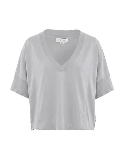 Crossley Woman T-shirt Grey Size Xs Cotton In Gray