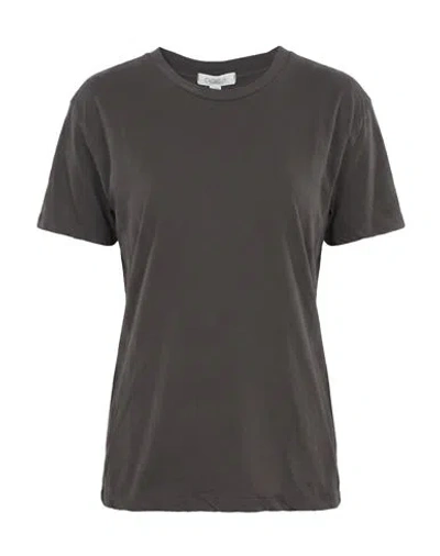 Crossley Woman T-shirt Lead Size Xs Cotton In Grey