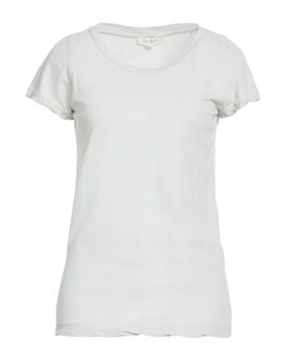 Crossley Woman T-shirt Light Grey Size Xl Cotton In White
