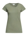 Crossley Woman T-shirt Military Green Size M Cotton In Multi