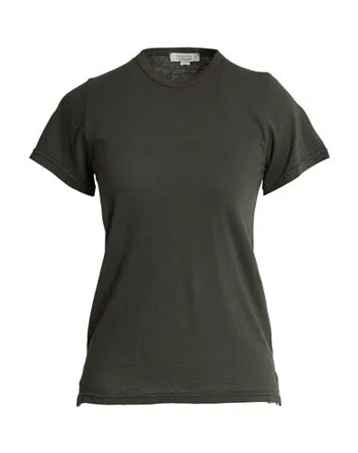 Crossley Woman T-shirt Military Green Size S Cotton, Cashmere