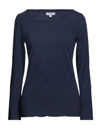 Crossley Woman T-shirt Navy Size Xs Cotton In Blue