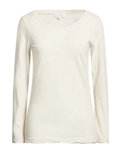 Crossley Woman T-shirt Off White Size Xl Cotton In Neutral