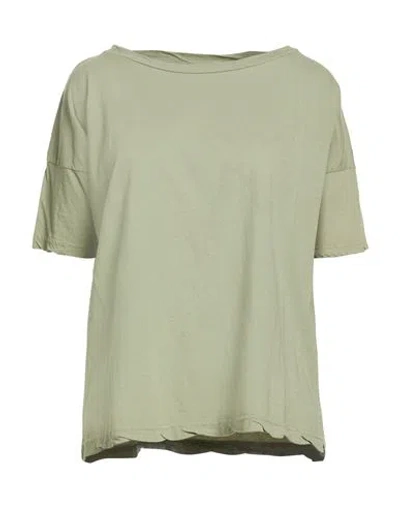 Crossley Woman T-shirt Sage Green Size S Cotton