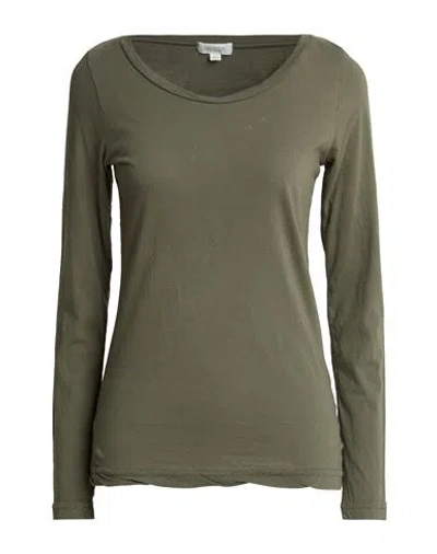 Crossley Woman T-shirt Sage Green Size Xs Cotton