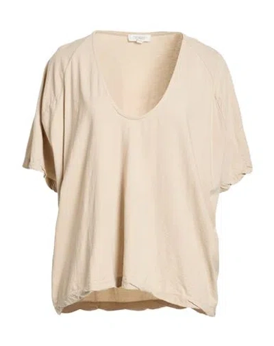 Crossley Woman T-shirt Sand Size Xs Cotton In Neutral