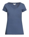 Crossley Woman T-shirt Slate Blue Size L Cotton