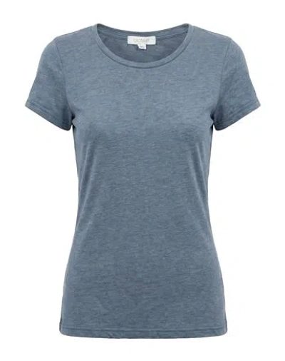 Crossley Woman T-shirt Slate Blue Size Xs Cotton