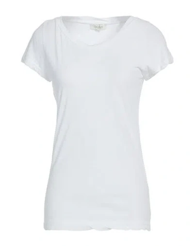 Crossley Woman T-shirt White Size Xxl Cotton