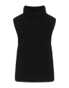Crossley Woman Turtleneck Black Size L Virgin Wool In Black