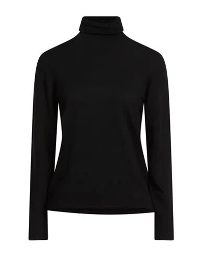 Crossley Woman Turtleneck Black Size S Virgin Wool