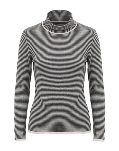Crossley Woman Turtleneck Grey Size Xs Virgin Wool In Gray