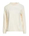Crossley Woman Turtleneck Ivory Size Xs Cotton, Cashmere In White