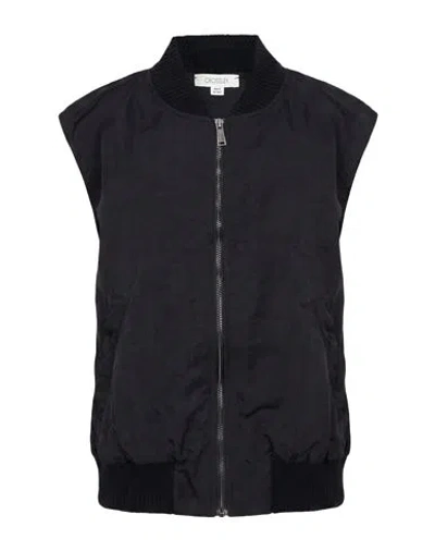 Crossley Woman Vest Black Size Xs Wool, Polyamide