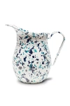 Crow Canyon Home Catalina Enamelware Pitcher In White