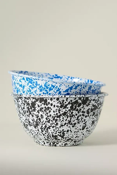 Crow Canyon Home Porcelain Enamel Salad Bowl