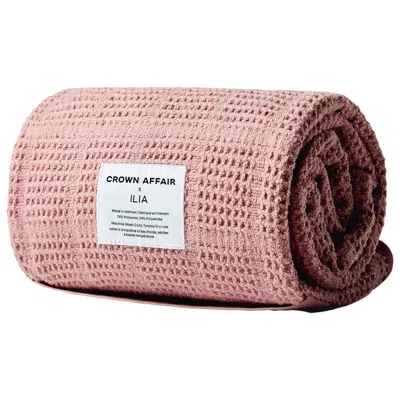 Crown Affair The  X Ilia Pink Hair Towel
