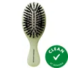 Crown Affair The Mini Dual-bristle Boar Hair Brush No. 001 For All Hair Textures